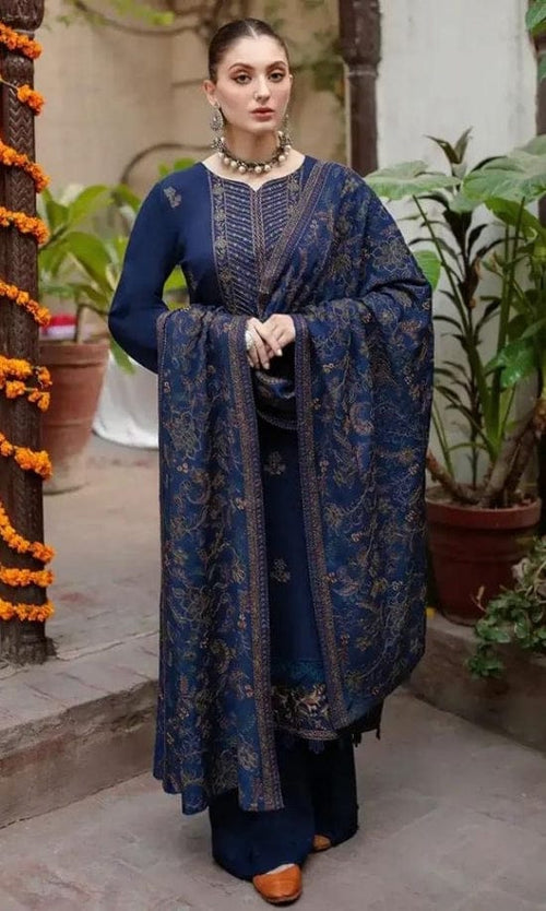 Bareeze Luxury Dhanak Emb 3PC BS-706