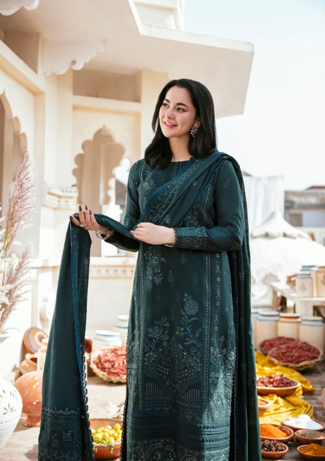 FLORENT LUXURY LAWN HEAVY EMB 3’PC BS-411