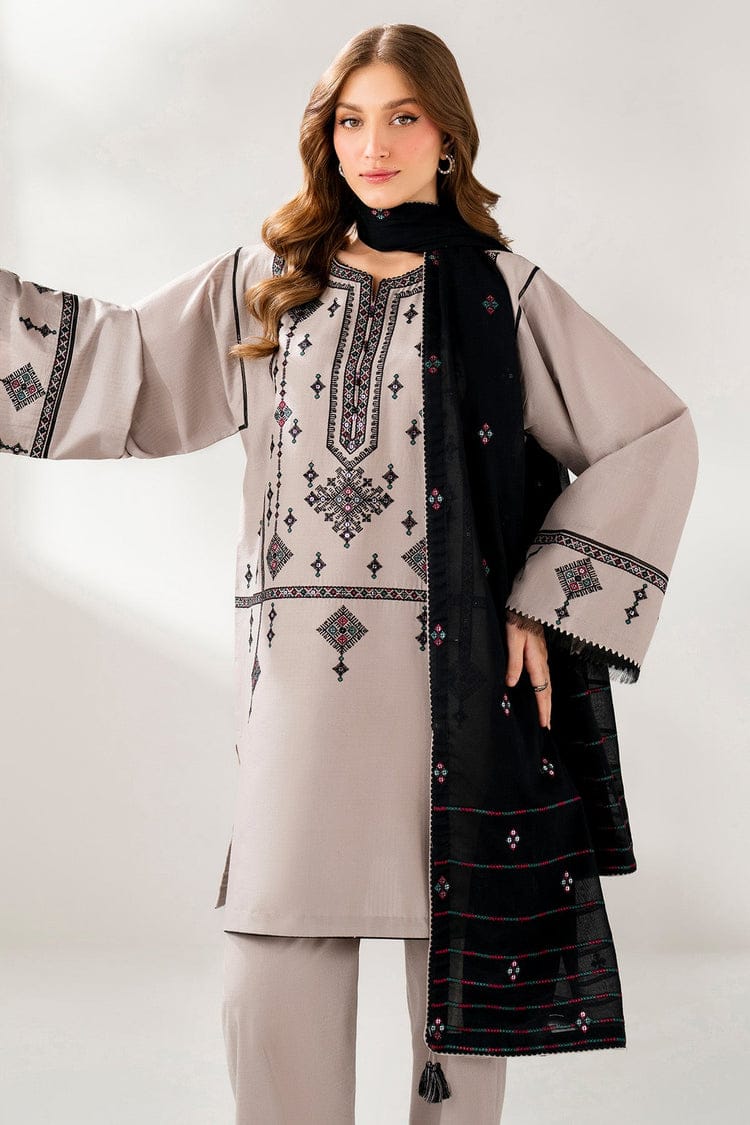 Cross Stitch Luxury Dhanak Emb 3PC BS-708