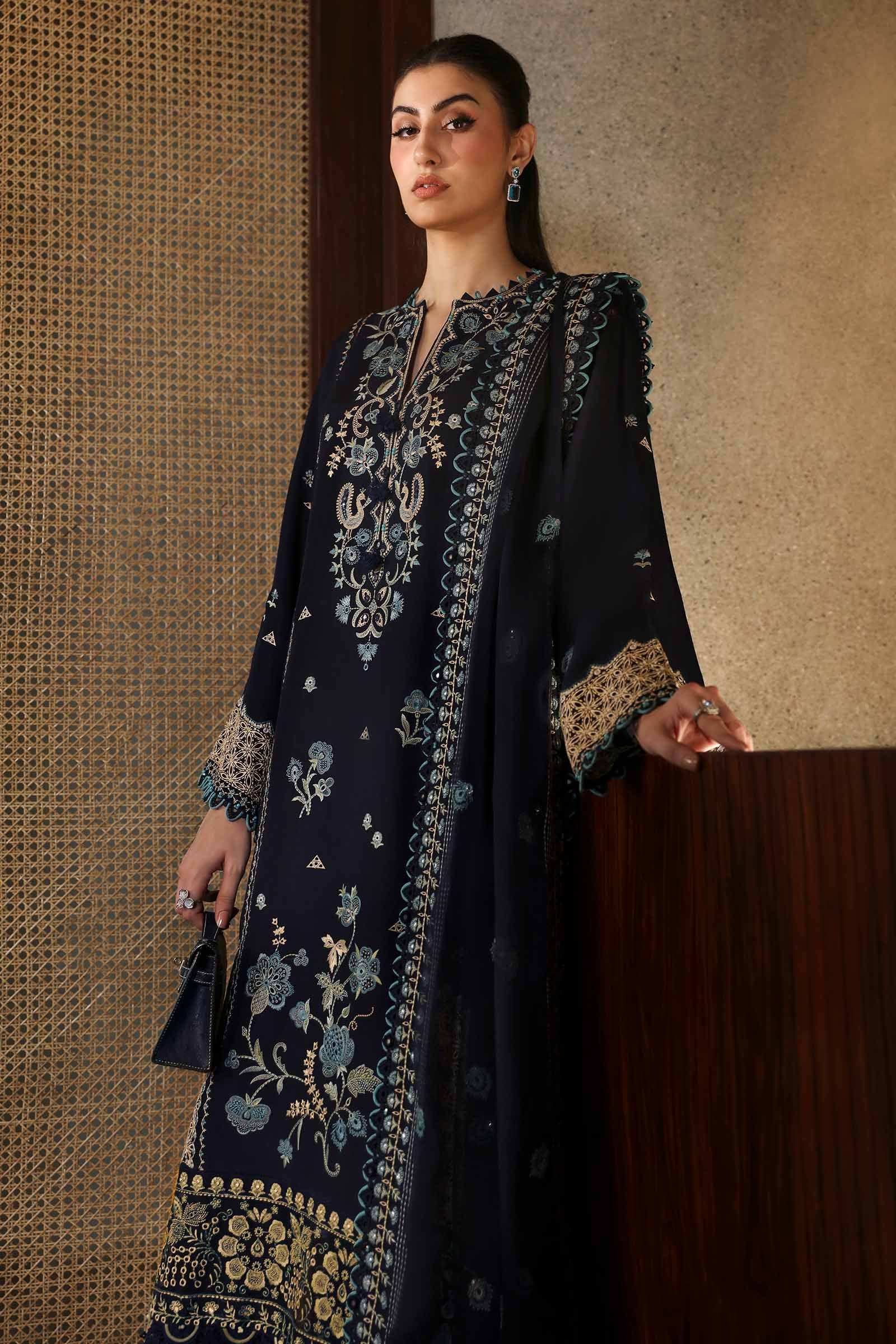 ZAHA DHANAK EMB 3PC BS-701