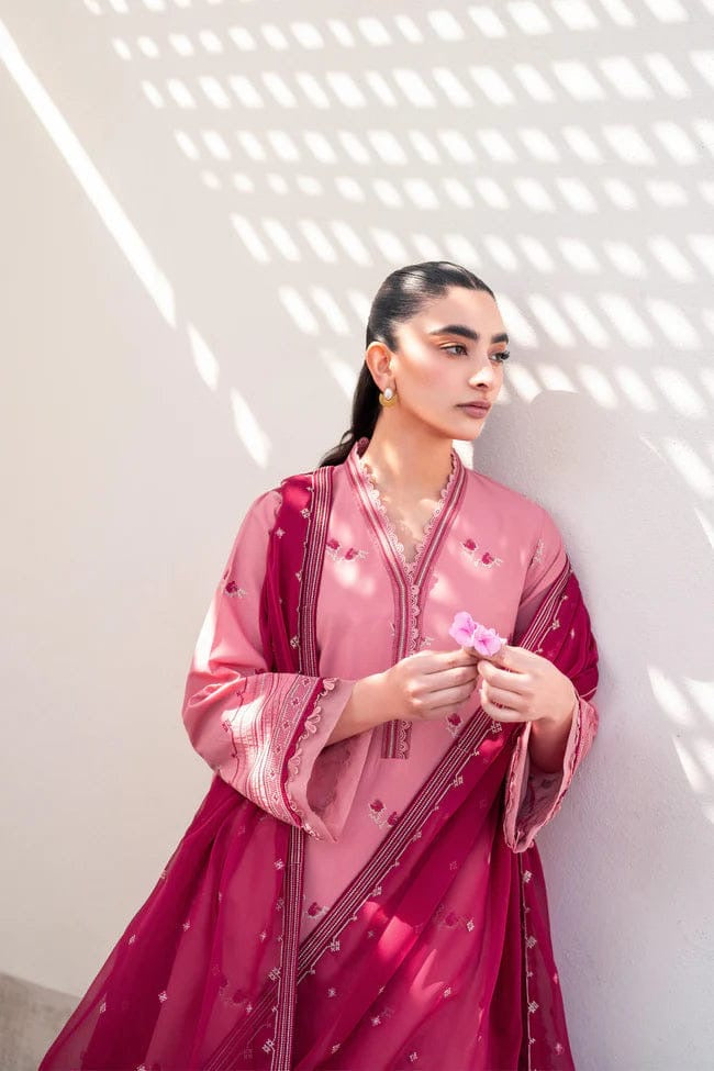 XENIA LUXURY LAWN 3’PC HEAVY EMB BS-407