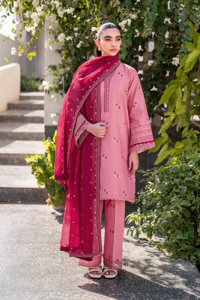 XENIA LUXURY LAWN 3’PC HEAVY EMB BS-407