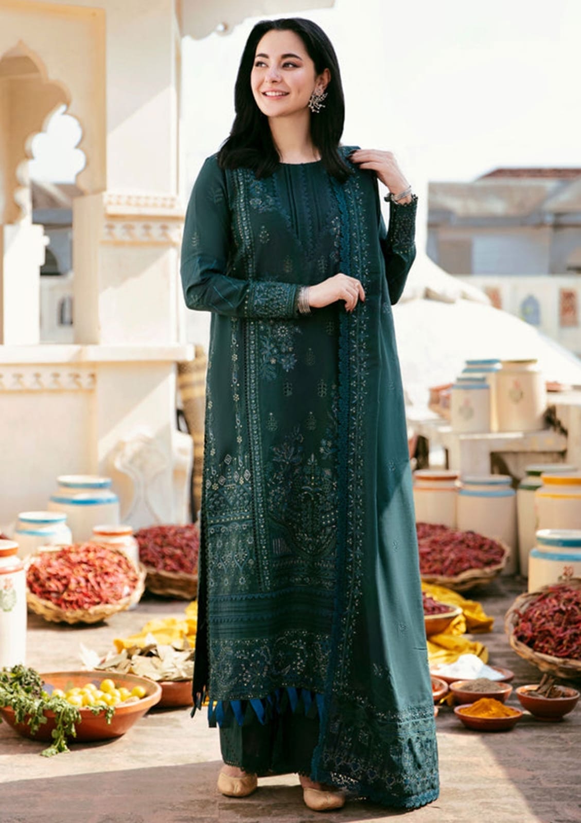 FLORENT LUXURY LAWN HEAVY EMB 3’PC BS-411