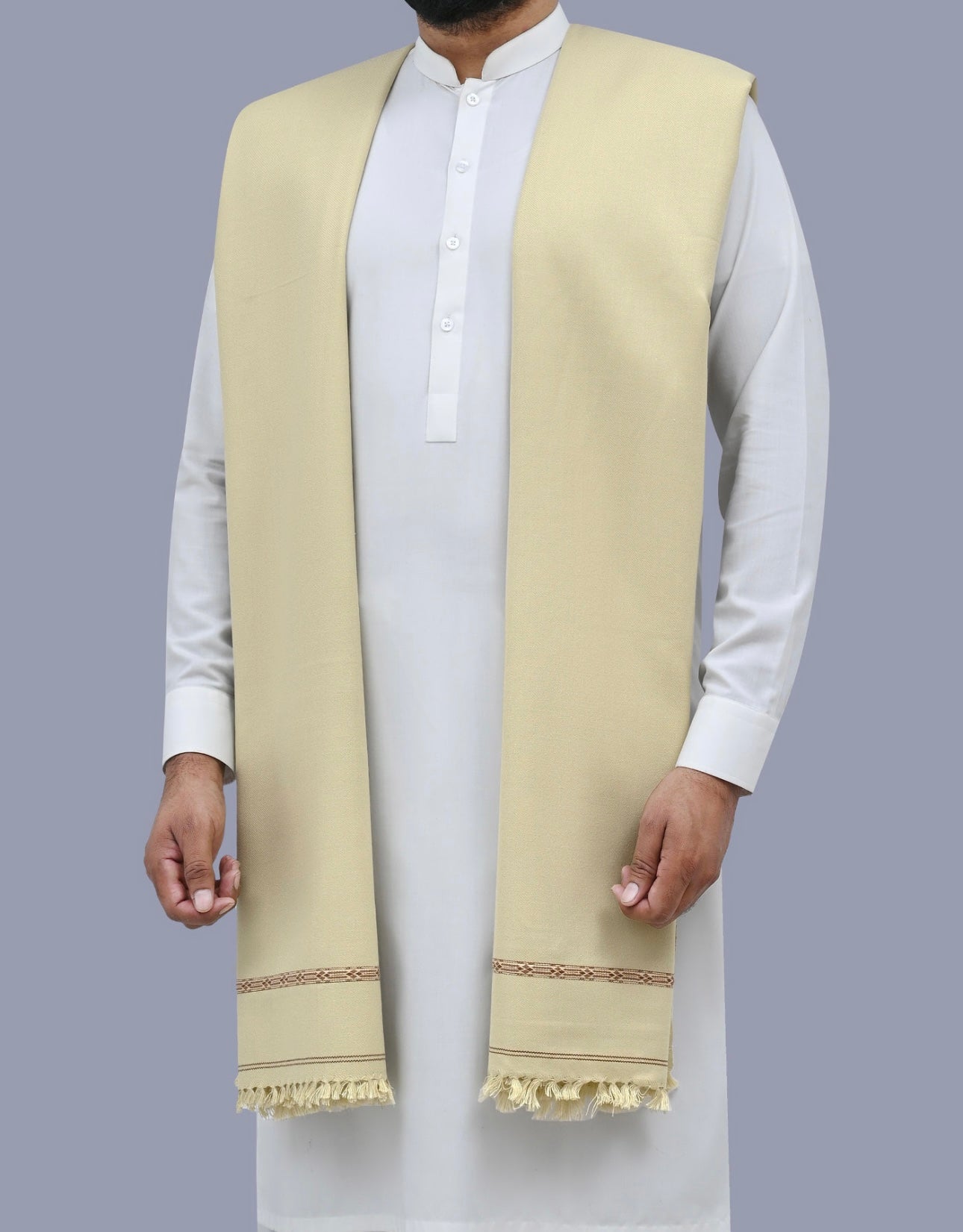 Wool Shawl Skin Shade BS-604