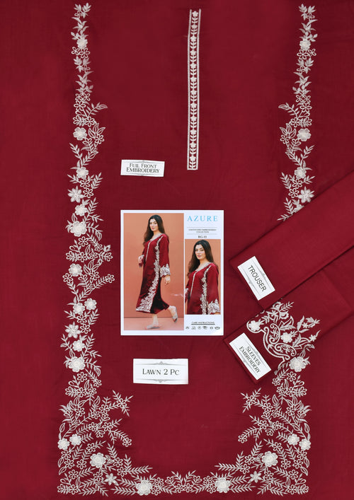 AZURE HEAVY EMB 2’PC BS-901