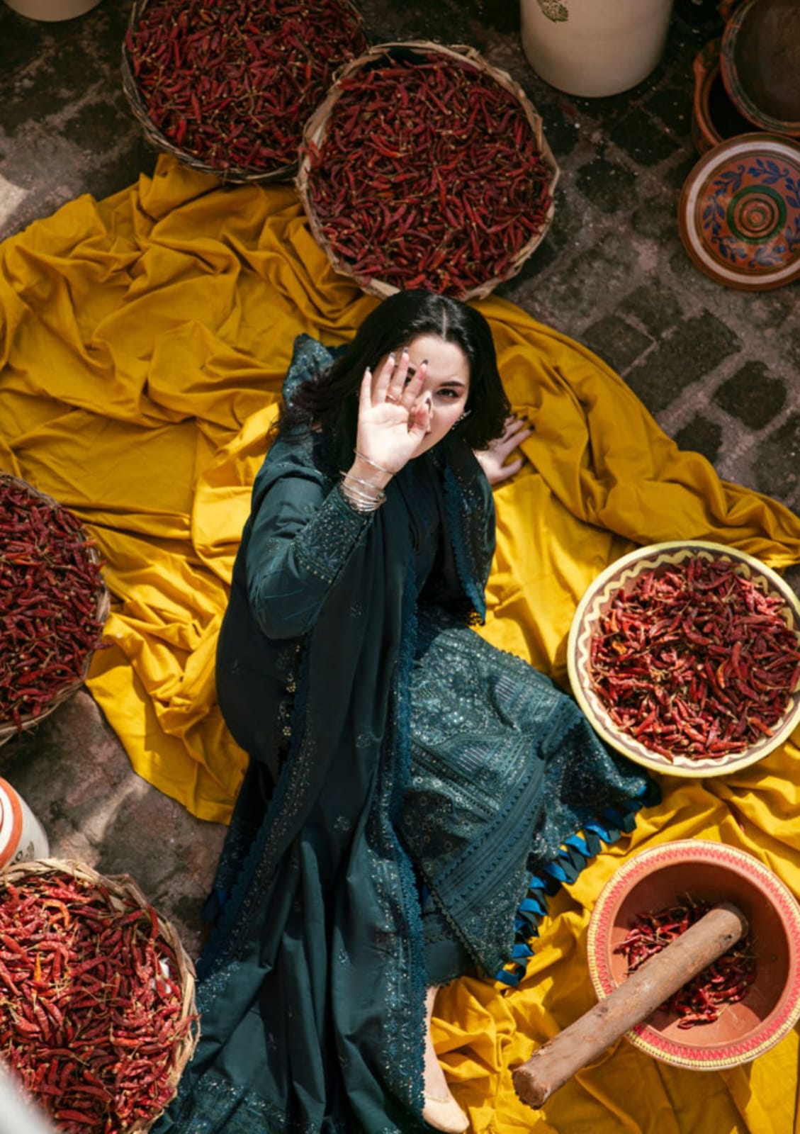 FLORENT LUXURY LAWN HEAVY EMB 3’PC BS-411