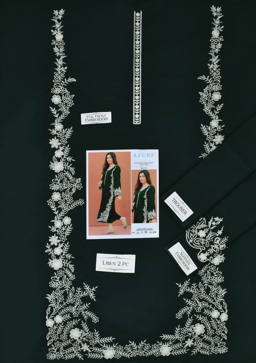 AZURE HEAVY EMB 2’PC BS-902