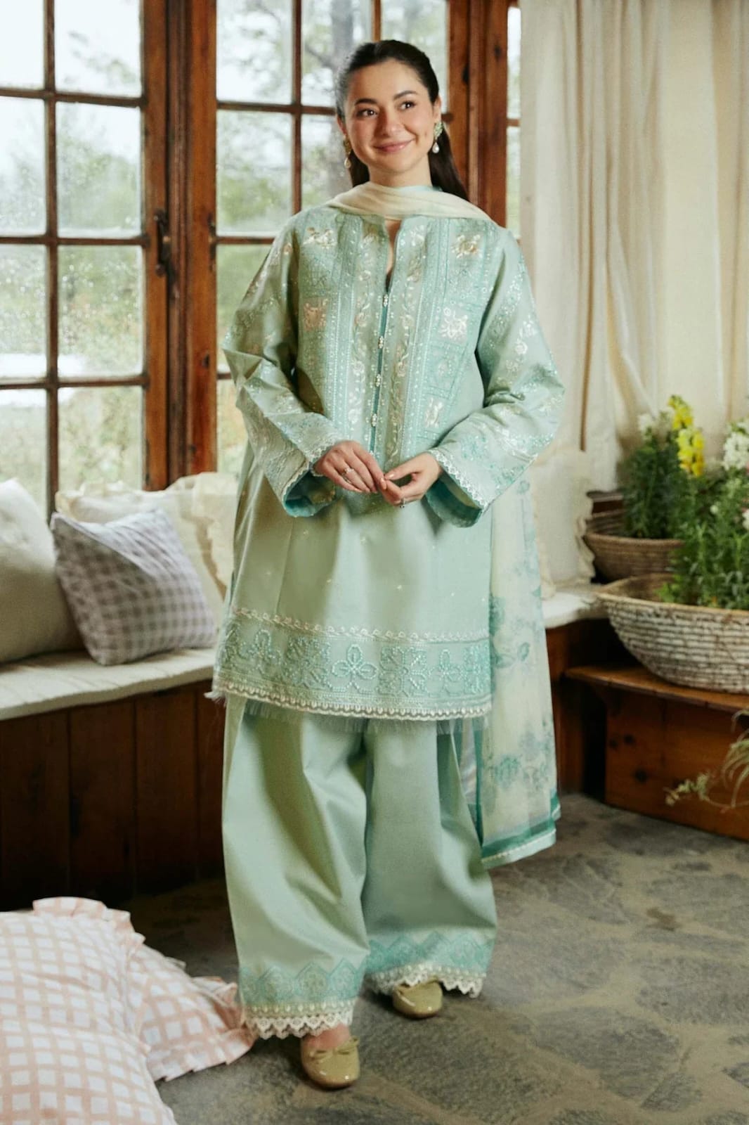 COCO BY ZARA SHAHJAHAN LUXURY LAWN 3’PC BS-408