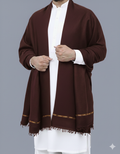Wool Shawl Dark Maroon BS-610